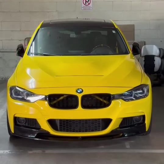 BMW F30 3 Series Laser Style LED Headlights CSL Yellow/White (2012 - 2019)